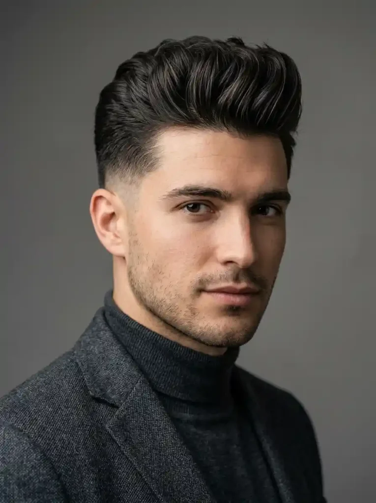 Heroic Textured Pompadour