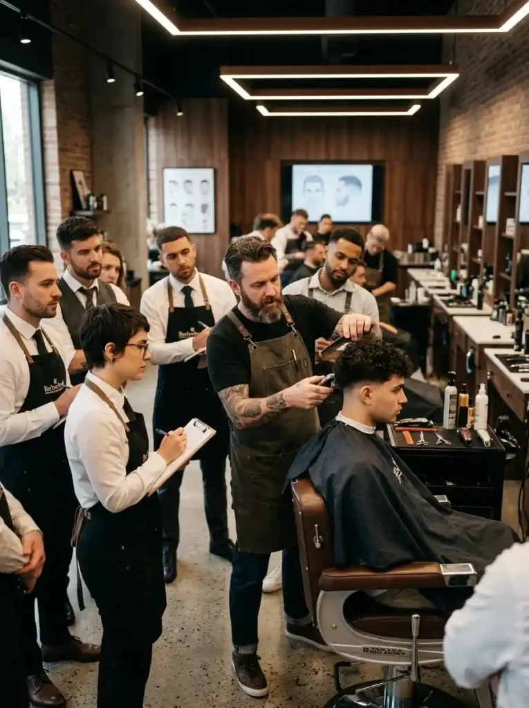 Keep Learning New Barbering Techniques