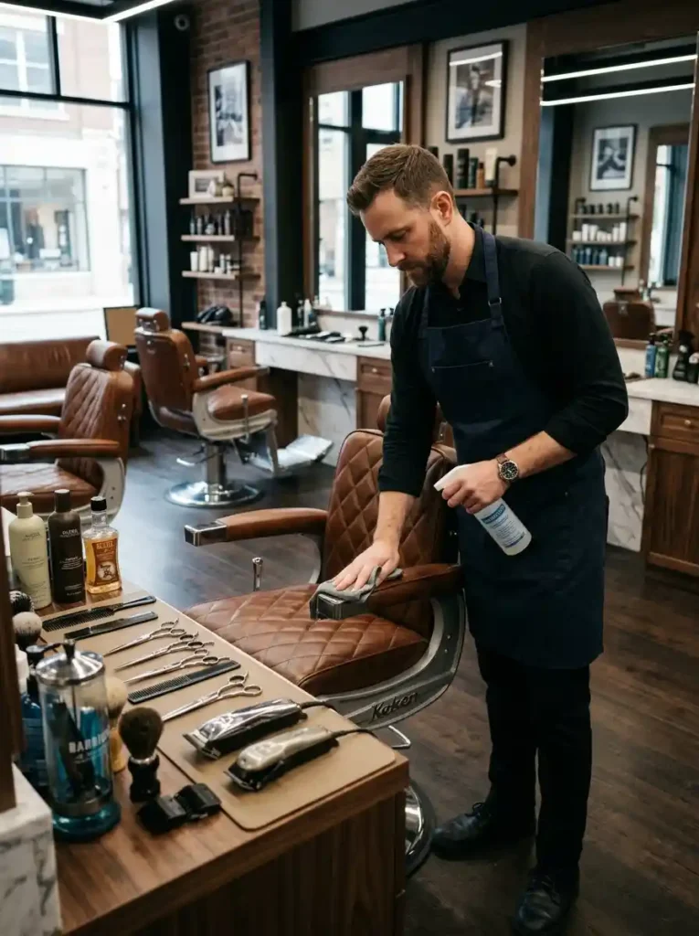 Keep Your Barbershop Exceptionally Clean