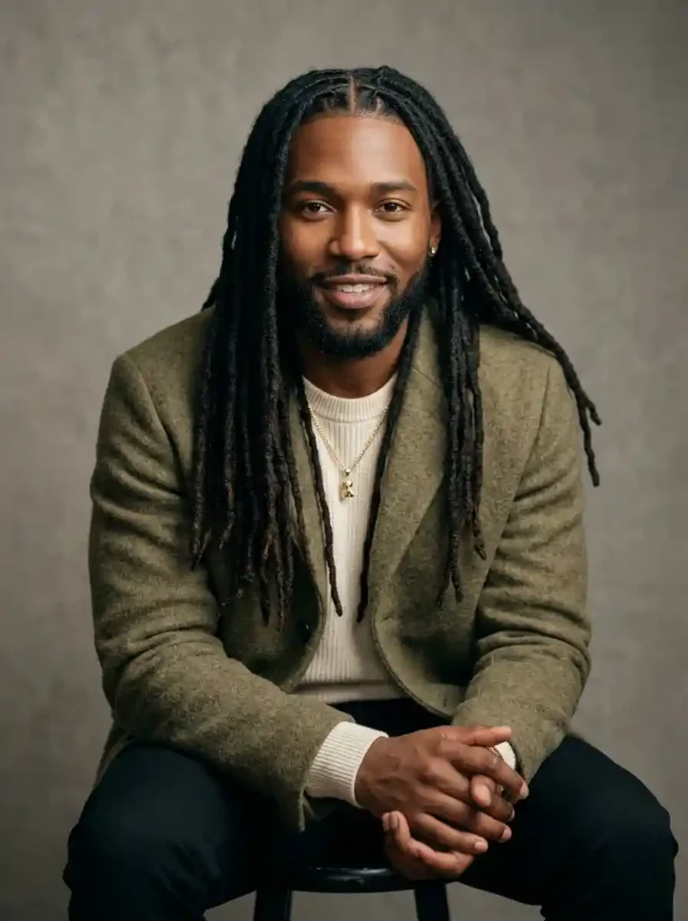 Long Center Part Locs