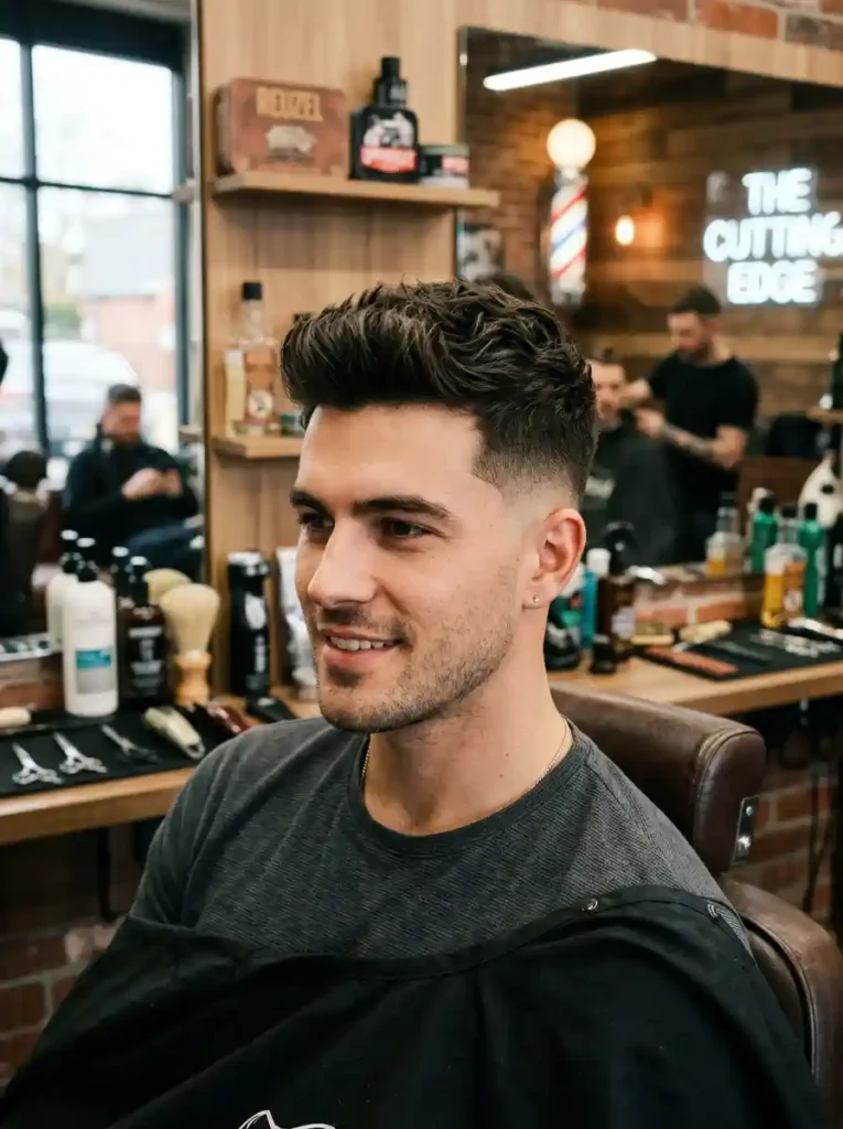Low Fade for Thick Hair Control 1