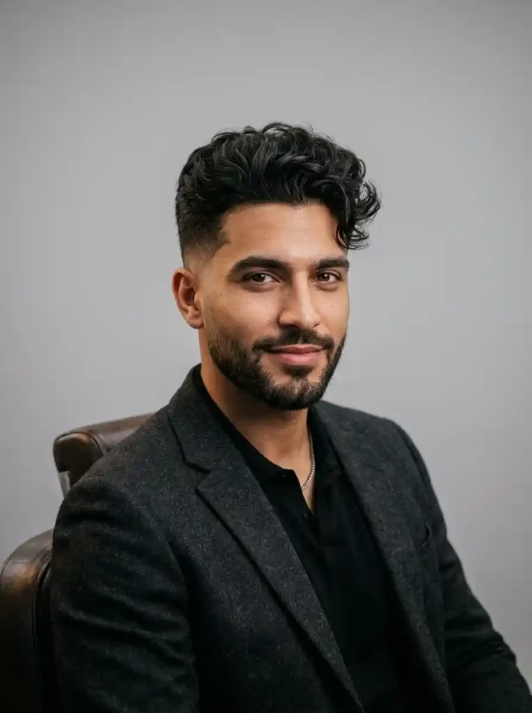 Low Fade with Natural Volume
