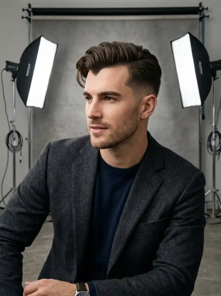 Low Taper Comb Over