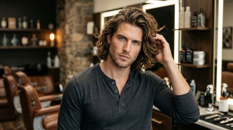 24 Men With Long Hair Styles That Command Attention featured image