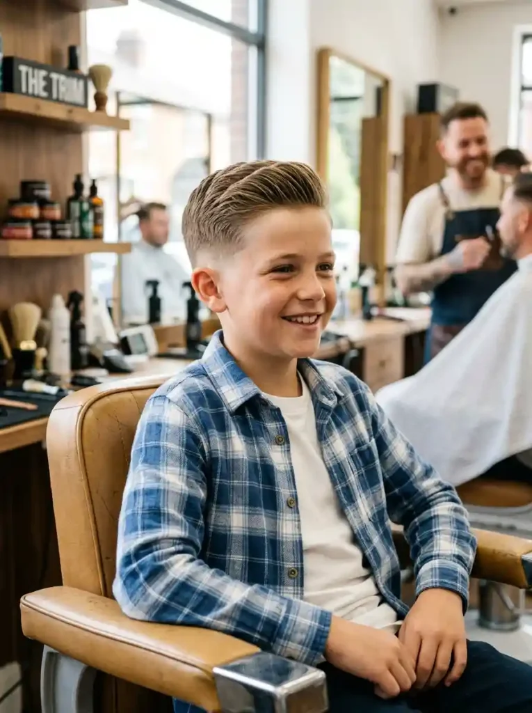 Modern Comb Over
