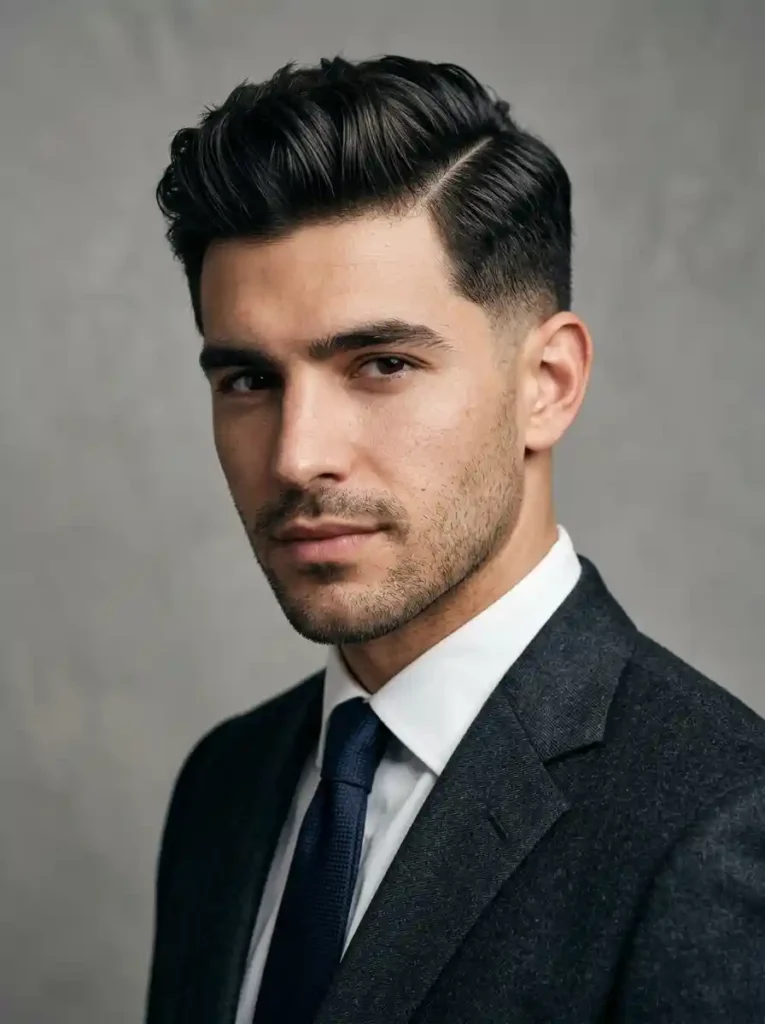 Modern Gentleman Side Part