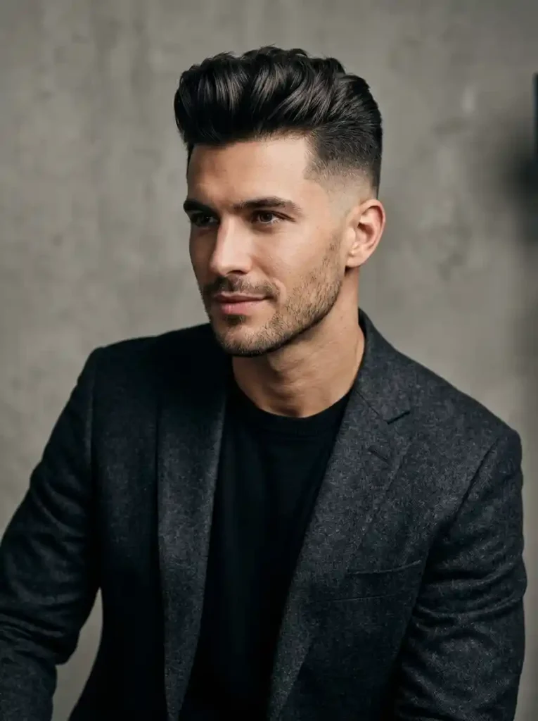 Modern Pompadour Fade