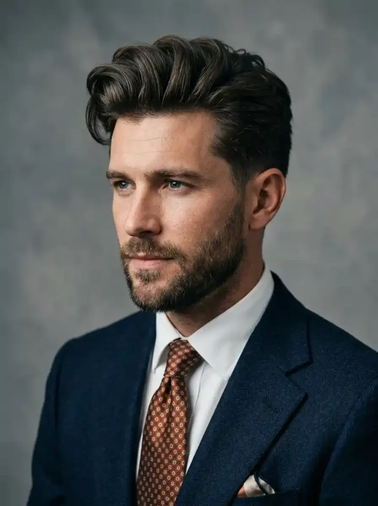 Modern Retro Pompadour