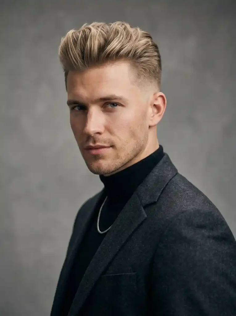 Modern Short Pompadour