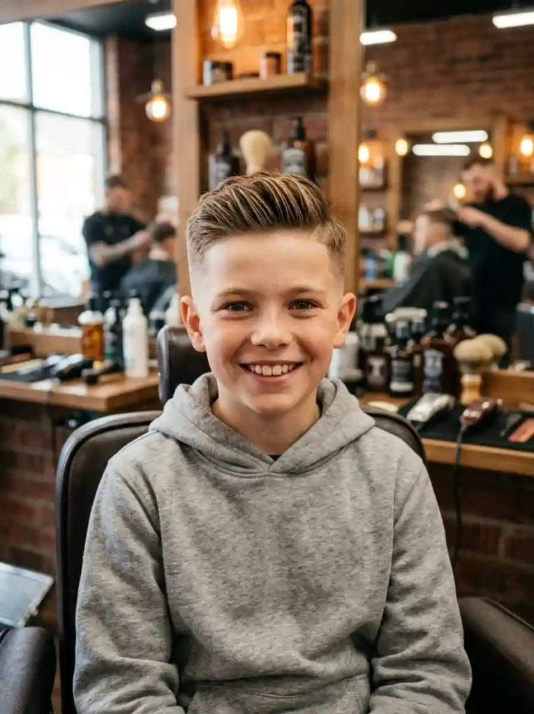 Modern Short Quiff