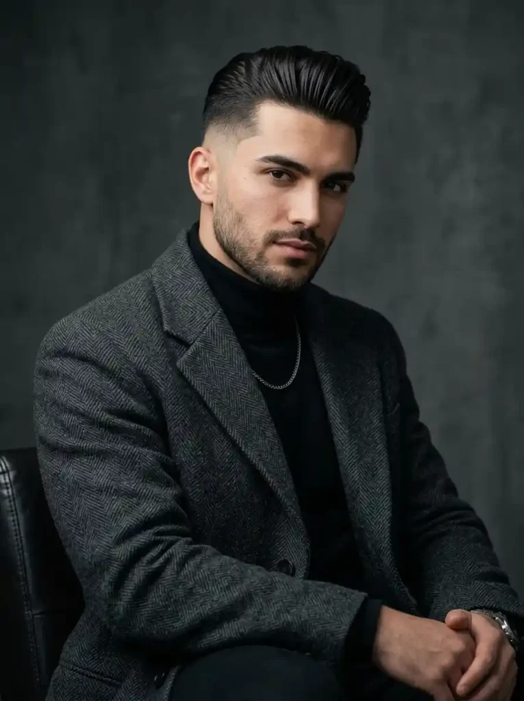 Modern Slick Back Undercut