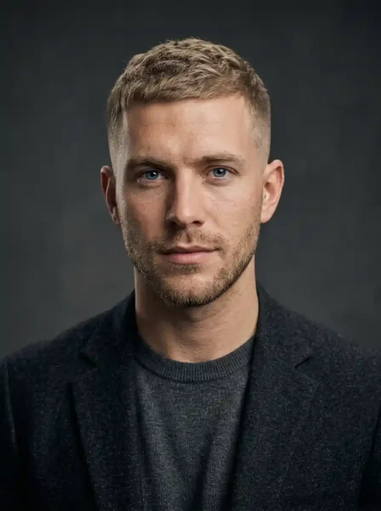 Modern Textured Buzz Cut