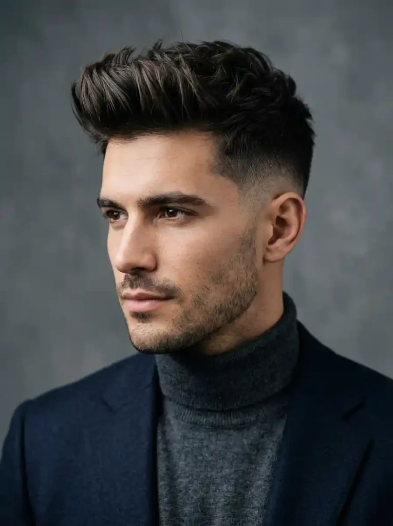 Modern Textured Quiff