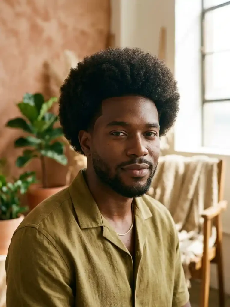Natural Hair Afro Shaping for Cultural Technical Mastery