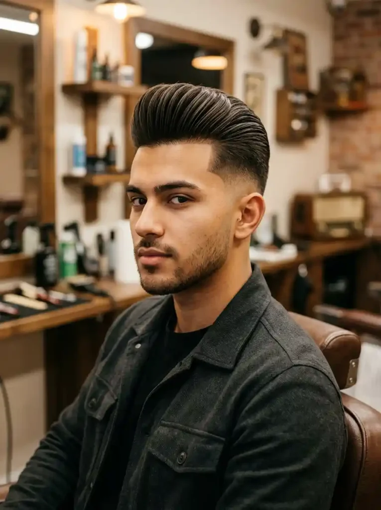 Pompadour with Fade for Styled Technical Complete Mastery