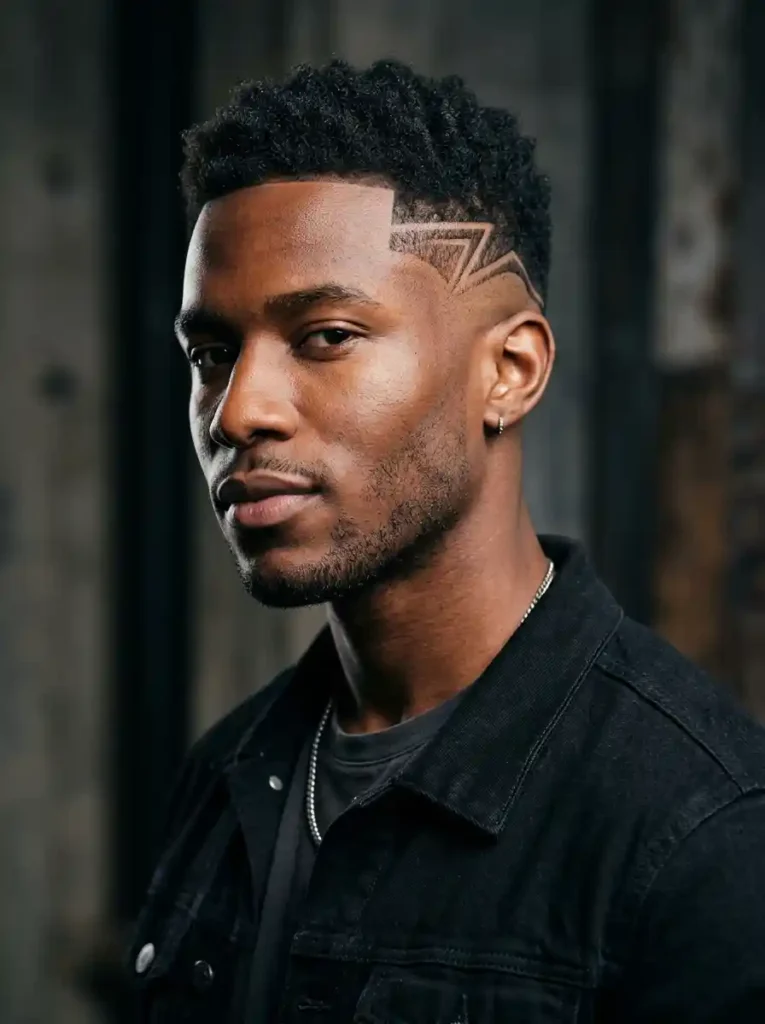 Razor Fade with Design Cut for Maximum Individual Ultra Clean Statement