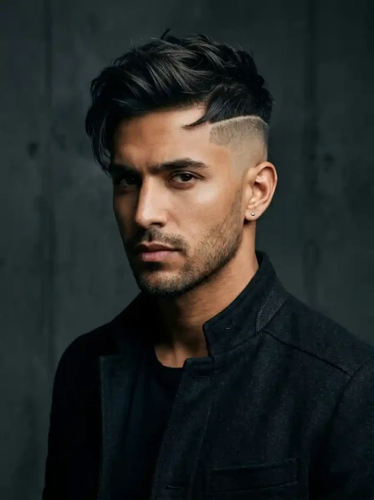 Razor Fade with Disconnected Undercut for Bold Graphic Clean