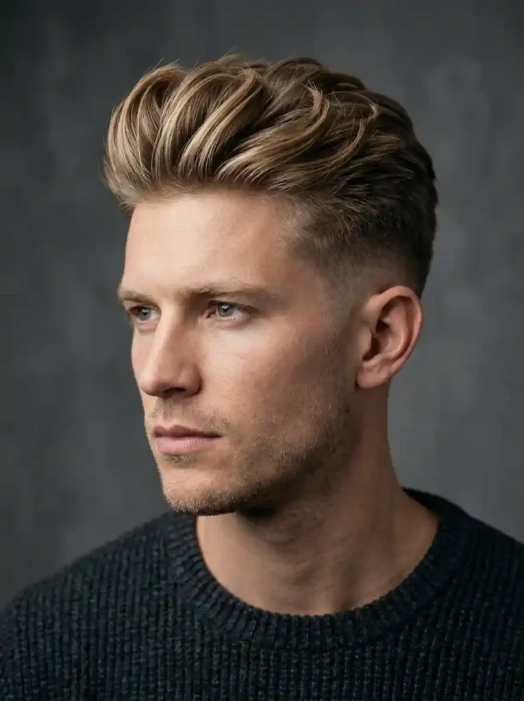 Relaxed Layered Quiff