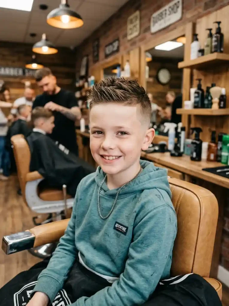 Short Faux Hawk