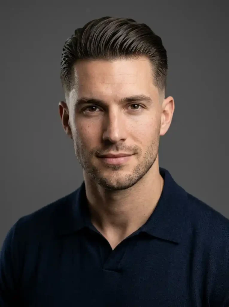 Short Slick Back
