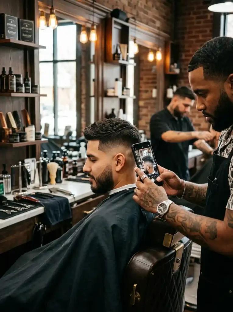 Showcase Your Best Haircuts on Social Media