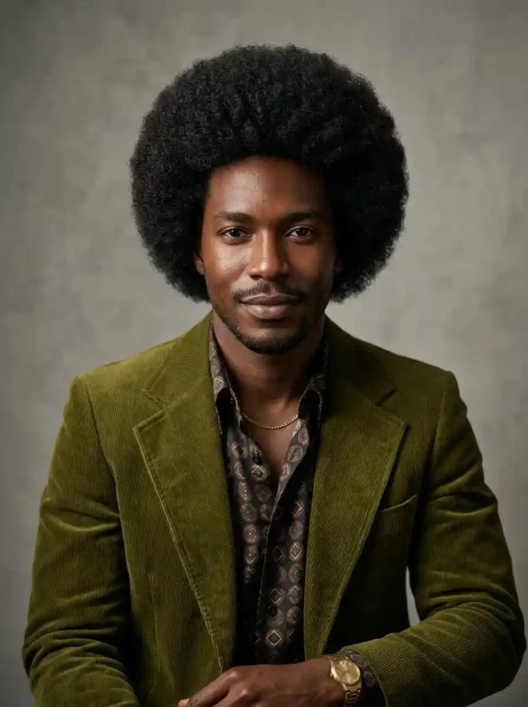 Soft Rounded Afro