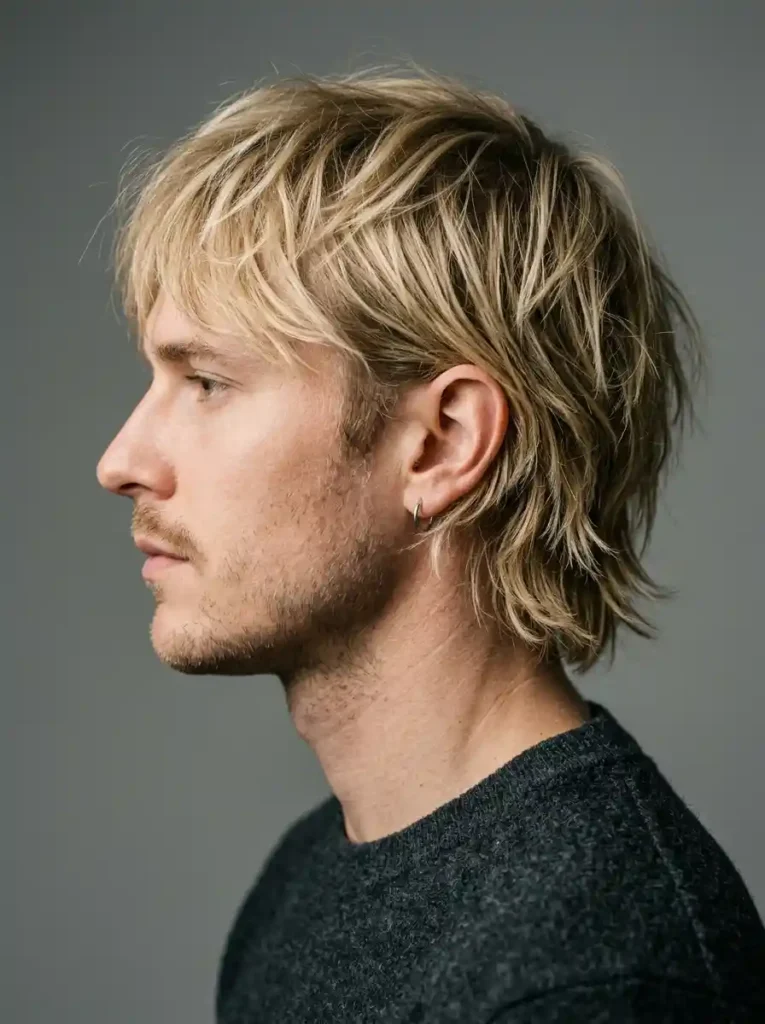 Textured Shag Bob for Fine Hair