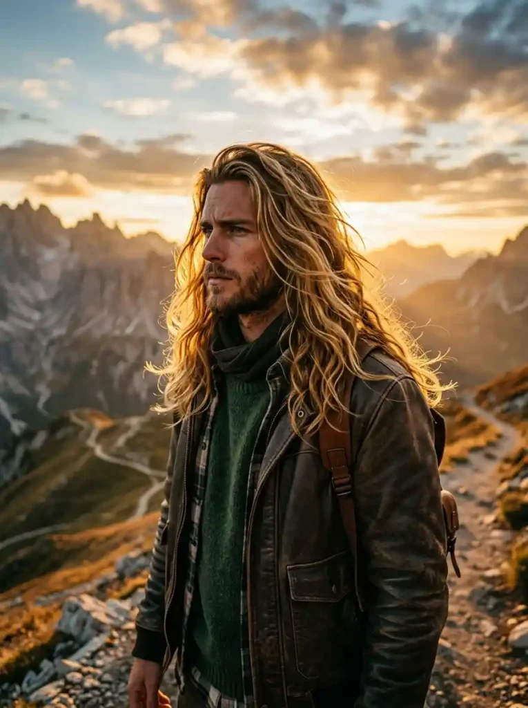 The Legends of the Fall Long Flowing Waves
