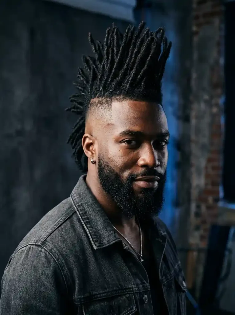 The Loc Mohawk Fade for Maximum Contemporary Edge