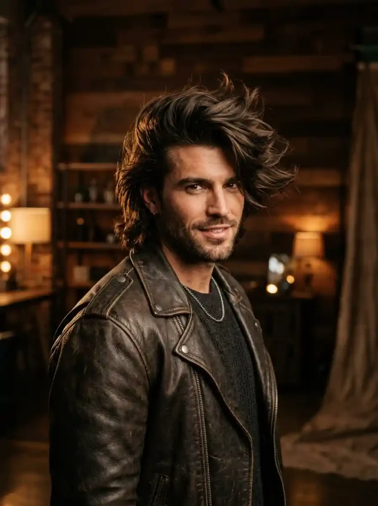 The Long Hair Quiff for Volume Forward Drama