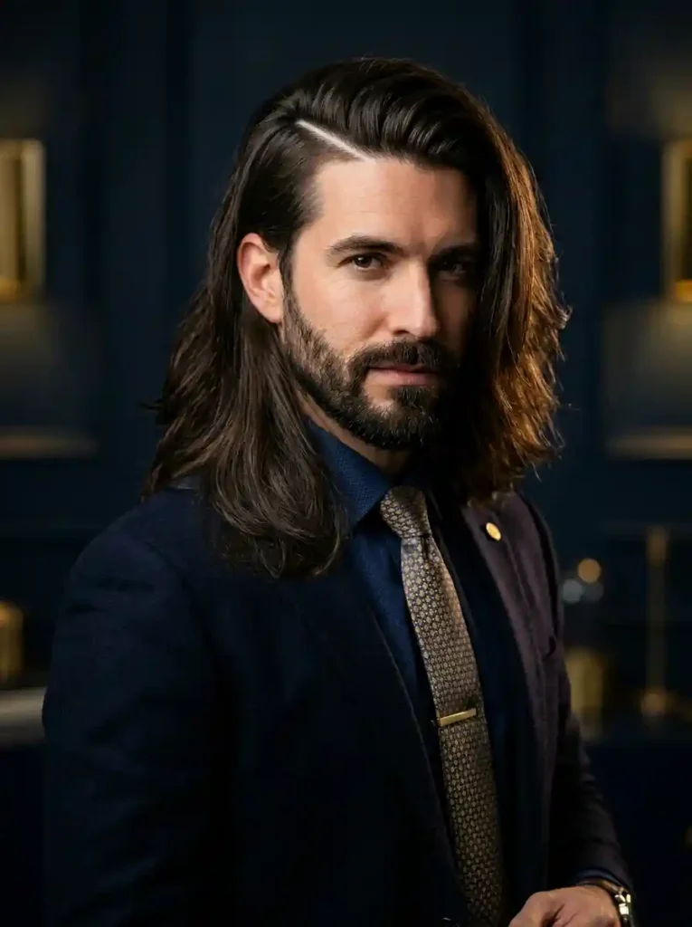 The Long Hair With Hard Part for Architectural Precision