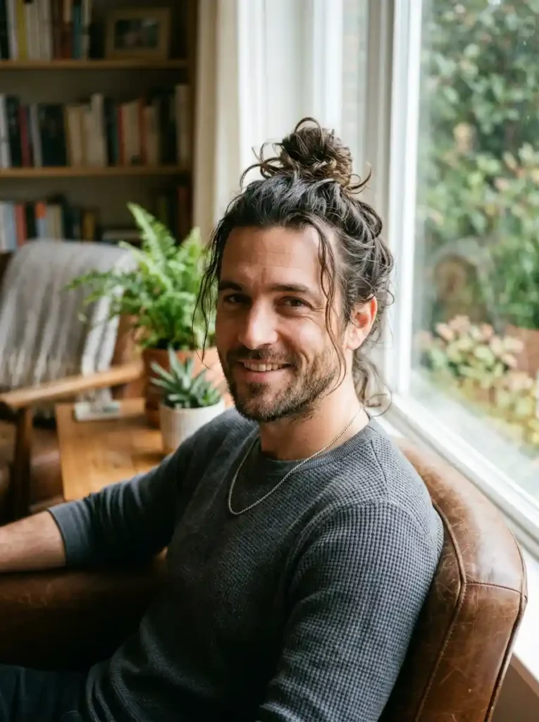 The Messy Top Knot