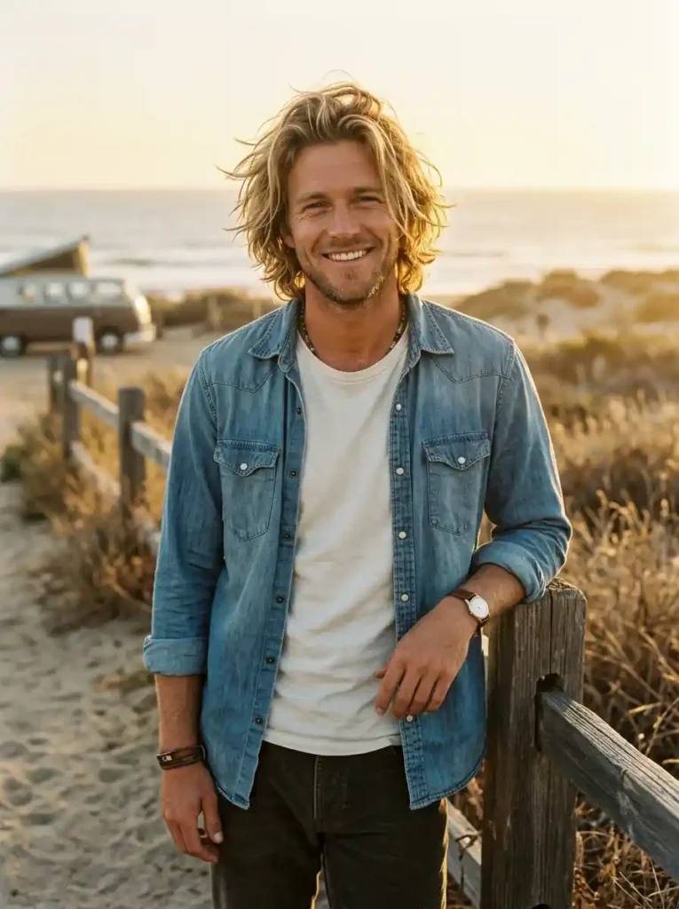 The Once Upon a Time in Hollywood Sun Bleached Casual Cut