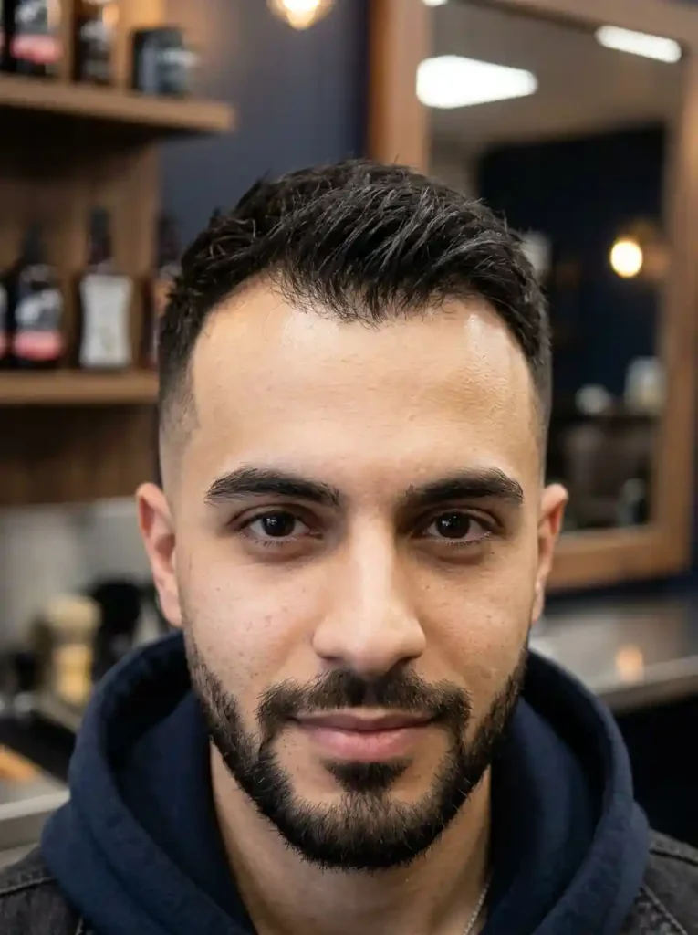 The Skin Fade That Removes Attention From Receding Hairline