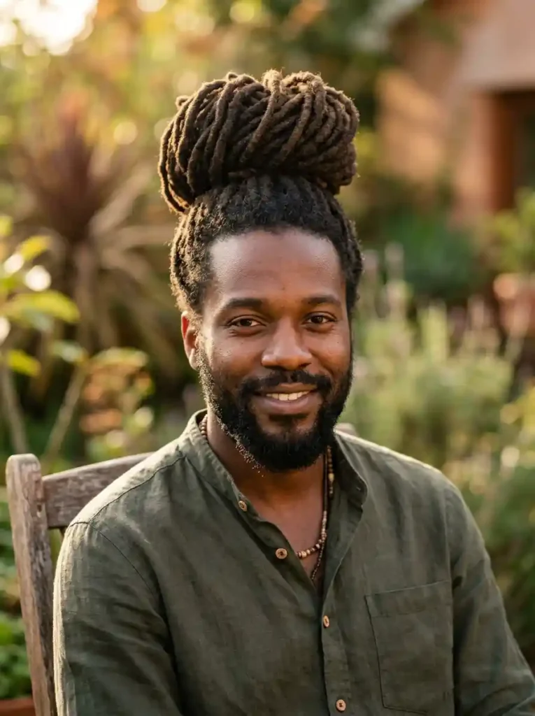The Top Knot on Locs
