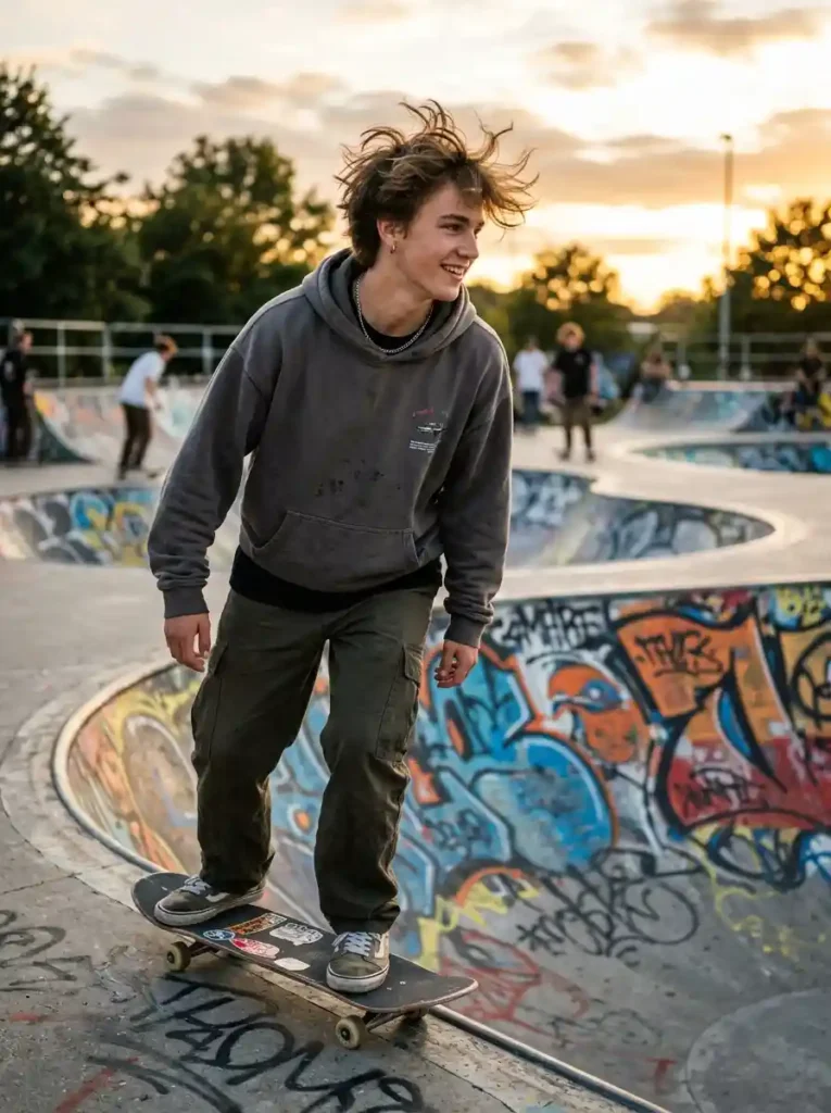 Tousled Layered Skate Cut
