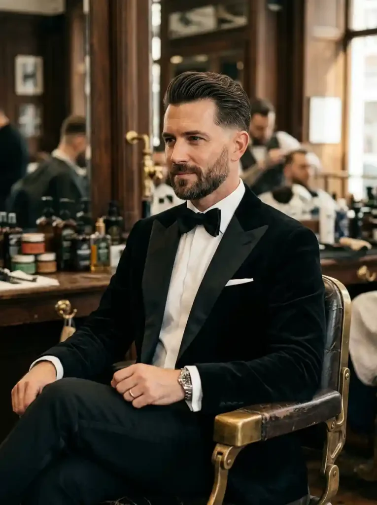 Traditional Gentlemans Brush Back