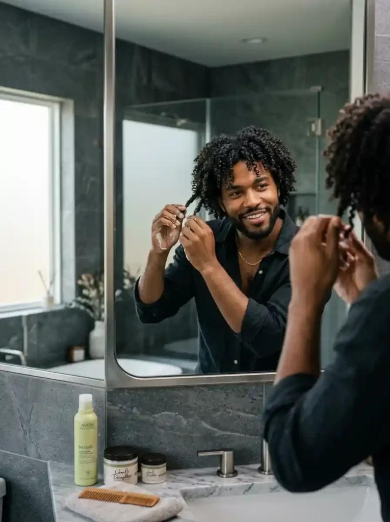 Train Your Hair with Consistent Styling