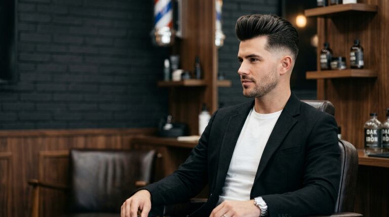 20 Pompadour Fade Haircuts That Blend Classic and Modern