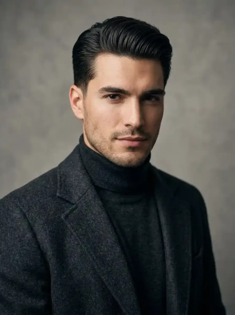 Vintage Brushed Back Style