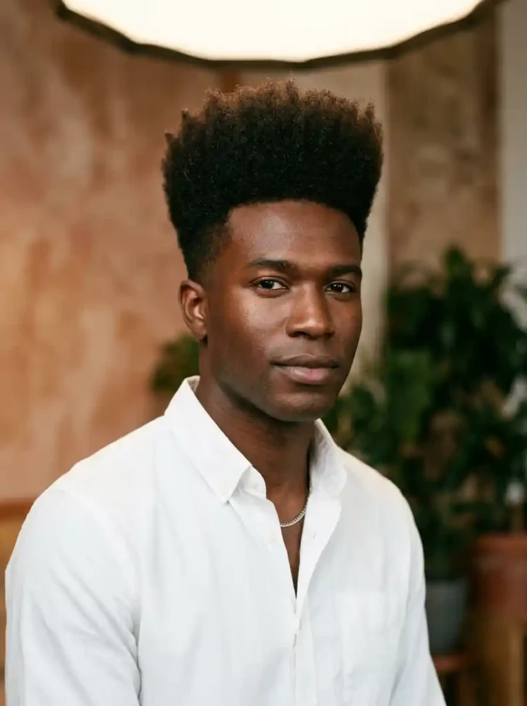 Vol Afro with Crown Height Focus for Elongating Natural Power