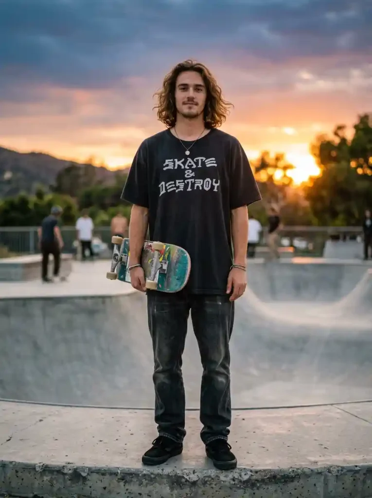 Wavy Skater Flow Haircut