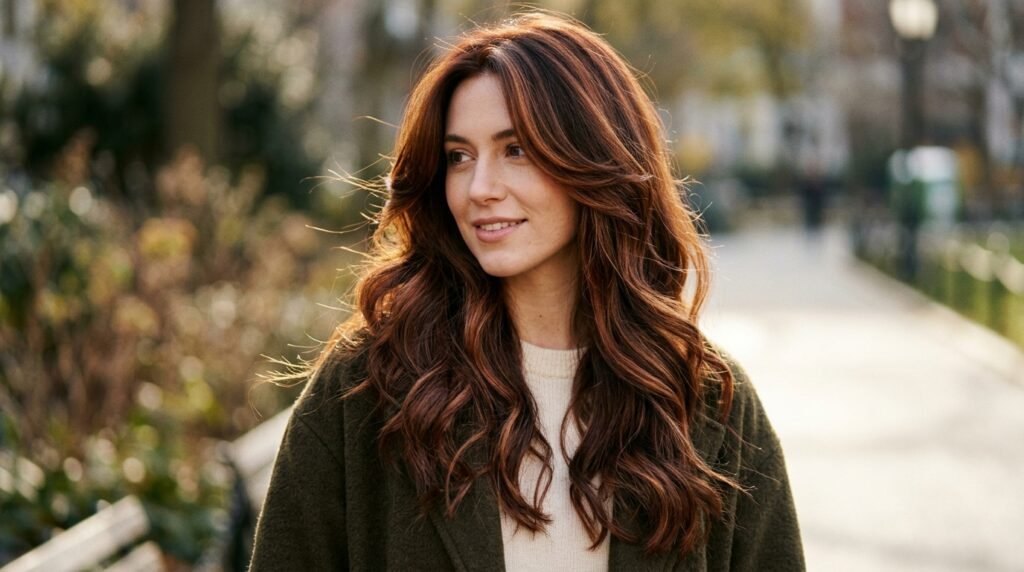 Auburn hair color